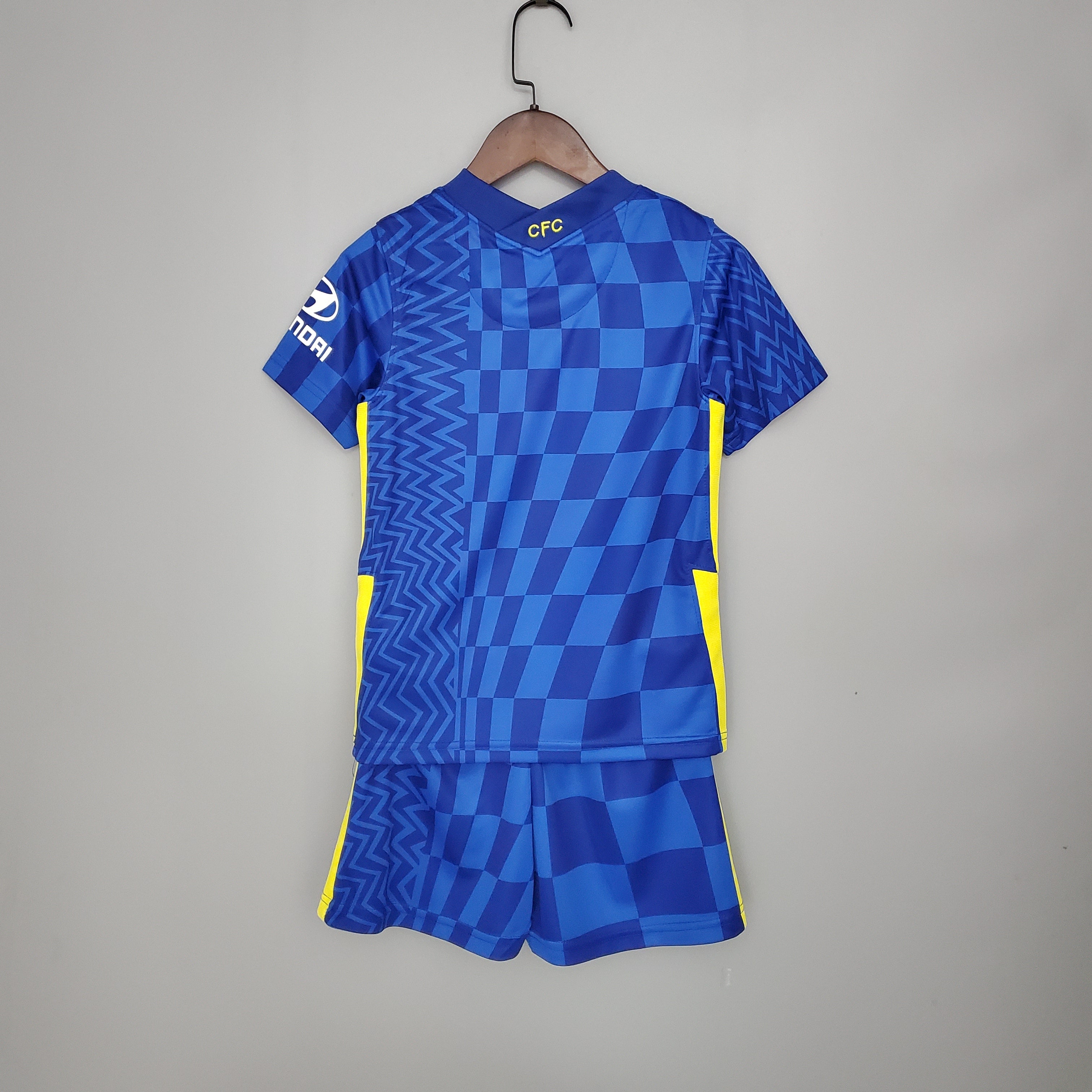 Chelsea 2021/22 Primera equipación (Mini Conjunto)