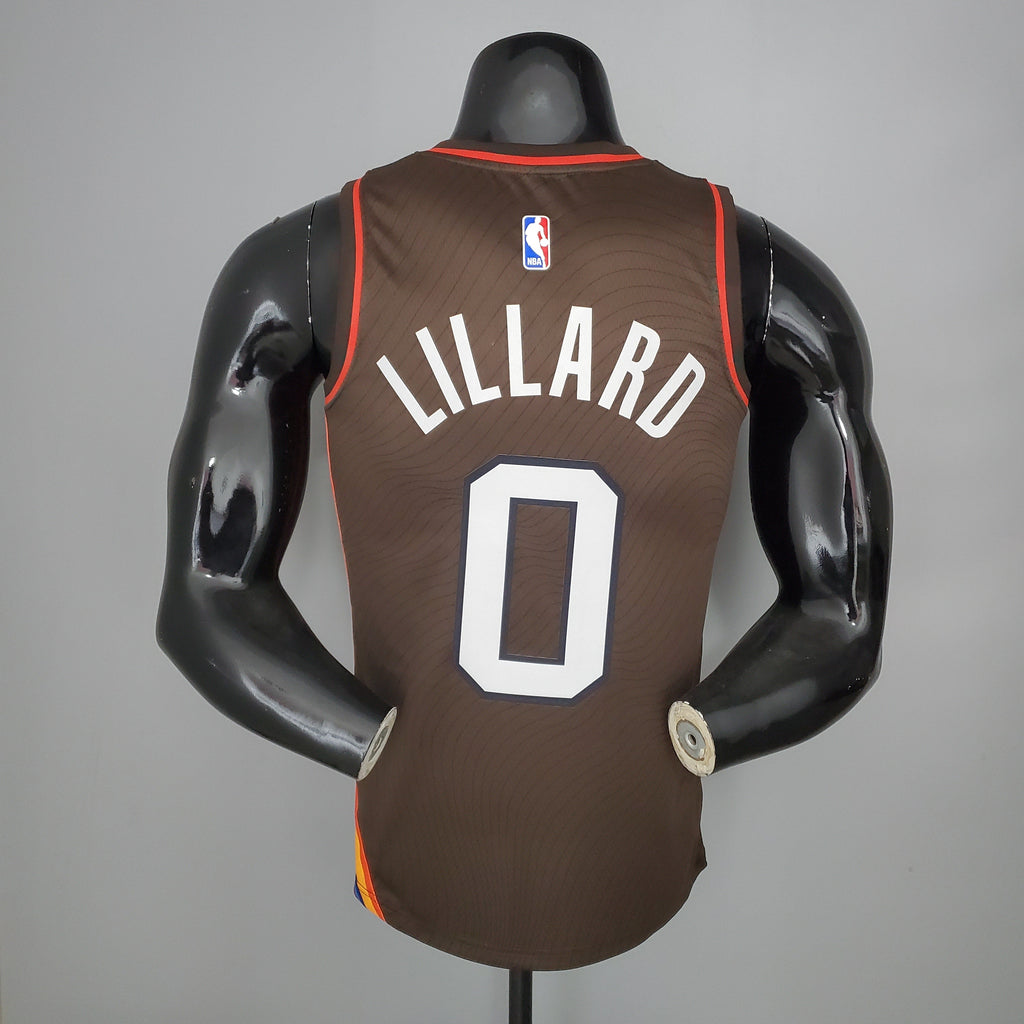 Camiseta Trail Blazers City Edition Brown