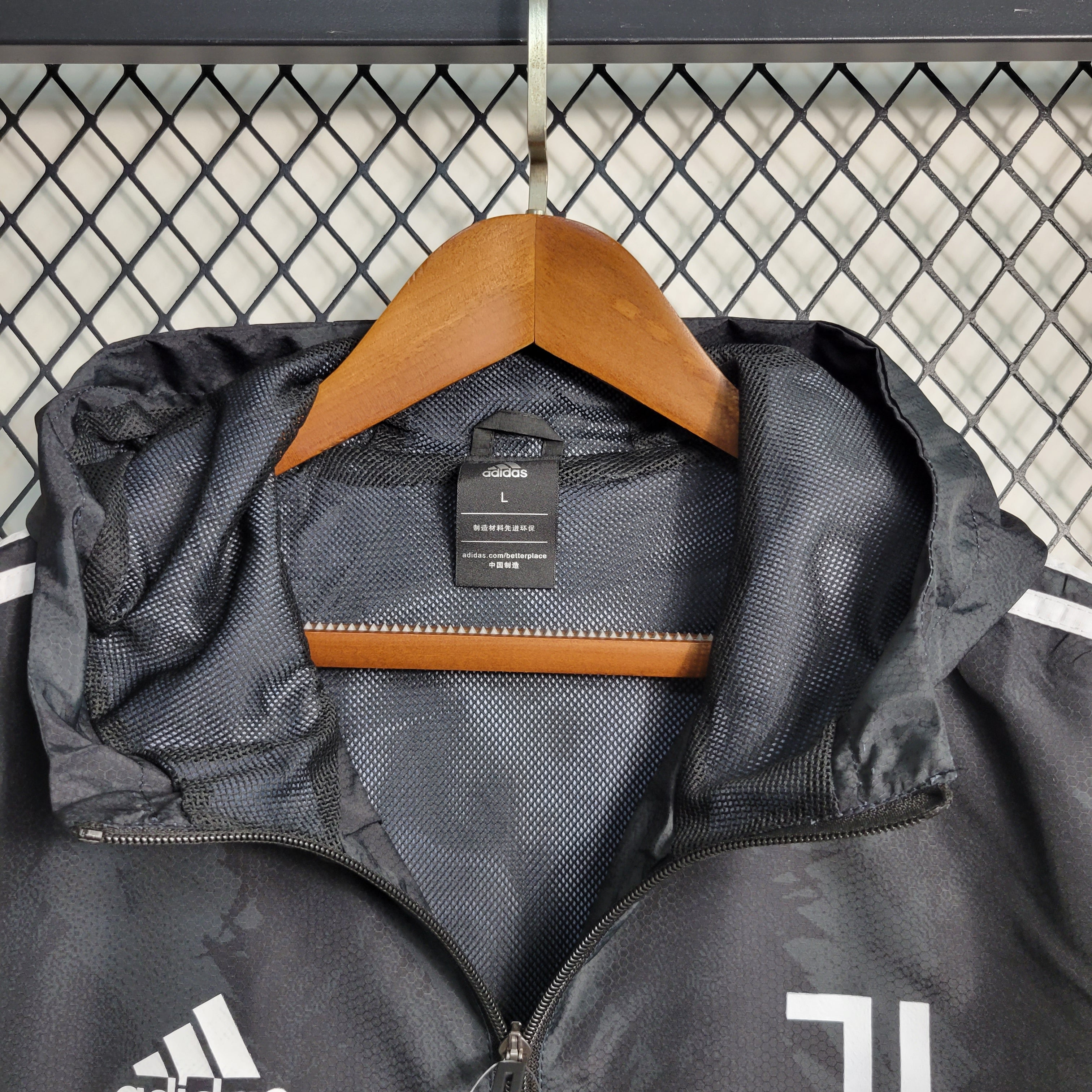Cortavientos Juventus Black