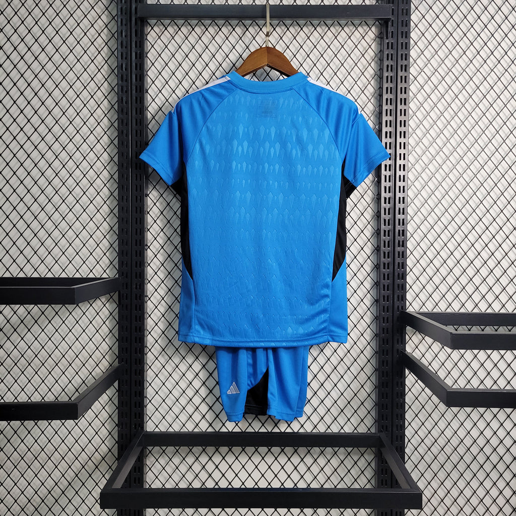 Real Madrid edicion Blue 2023/24 (mini conjunto)