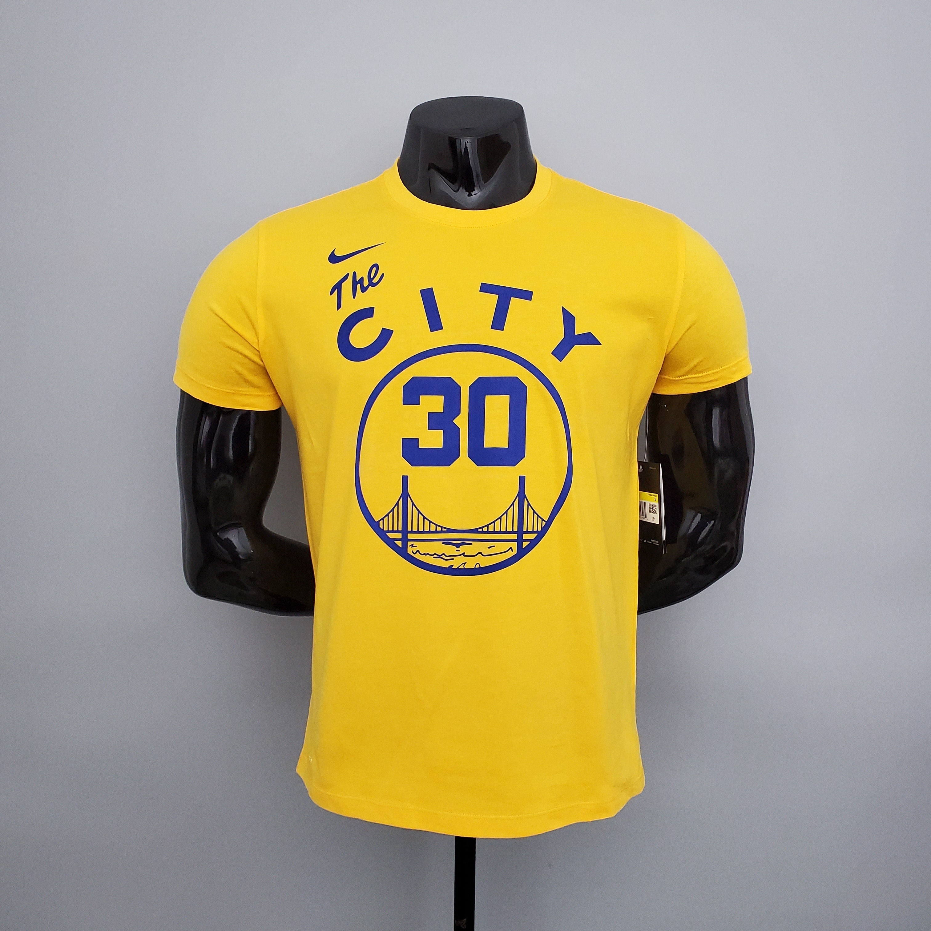Camiseta Mangas Cortas Curry amarrilla