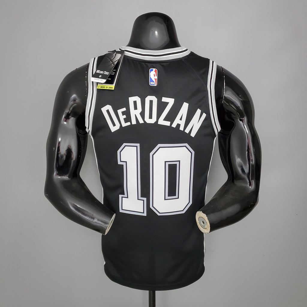 Camiseta Spurs Black