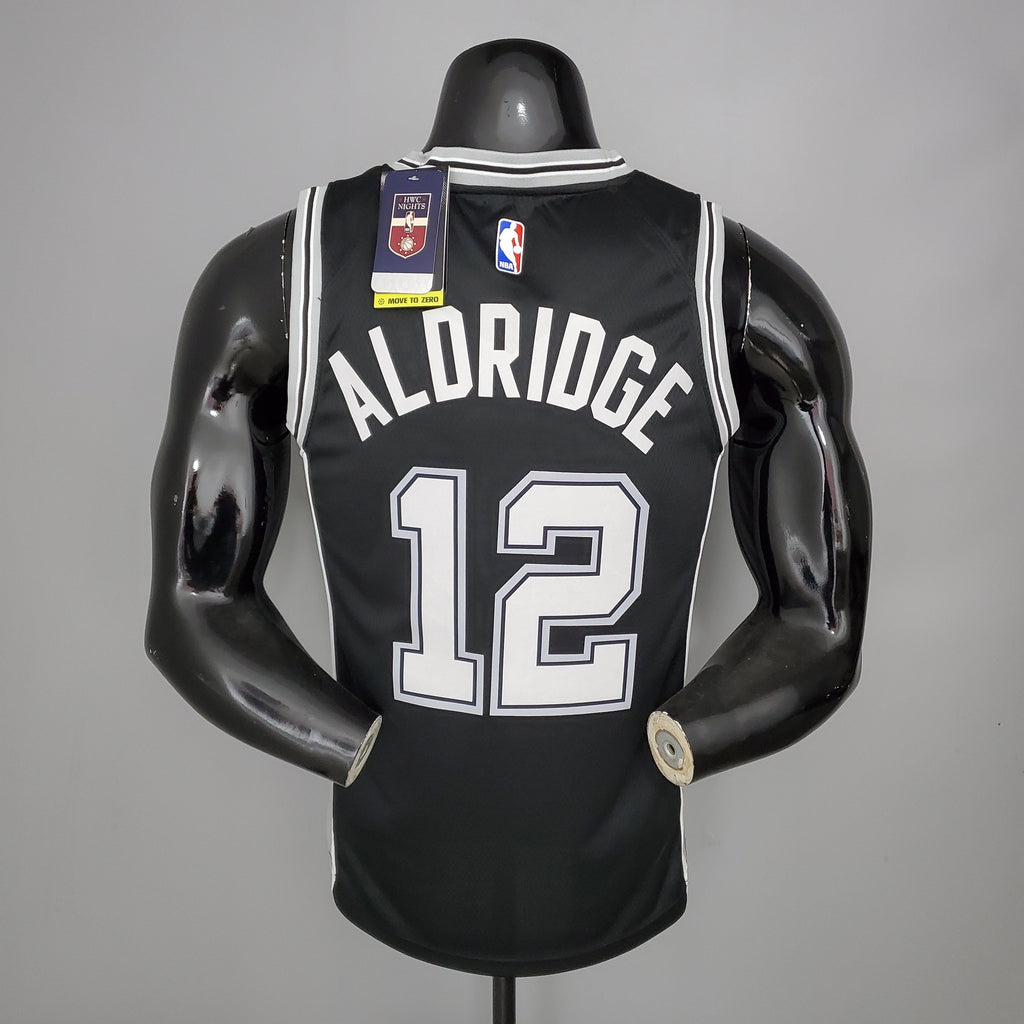Camiseta Spurs Black