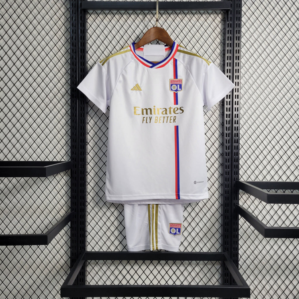 Olympique de Lyon 2023/24 Primera Equipacion (Mini Conjunto)