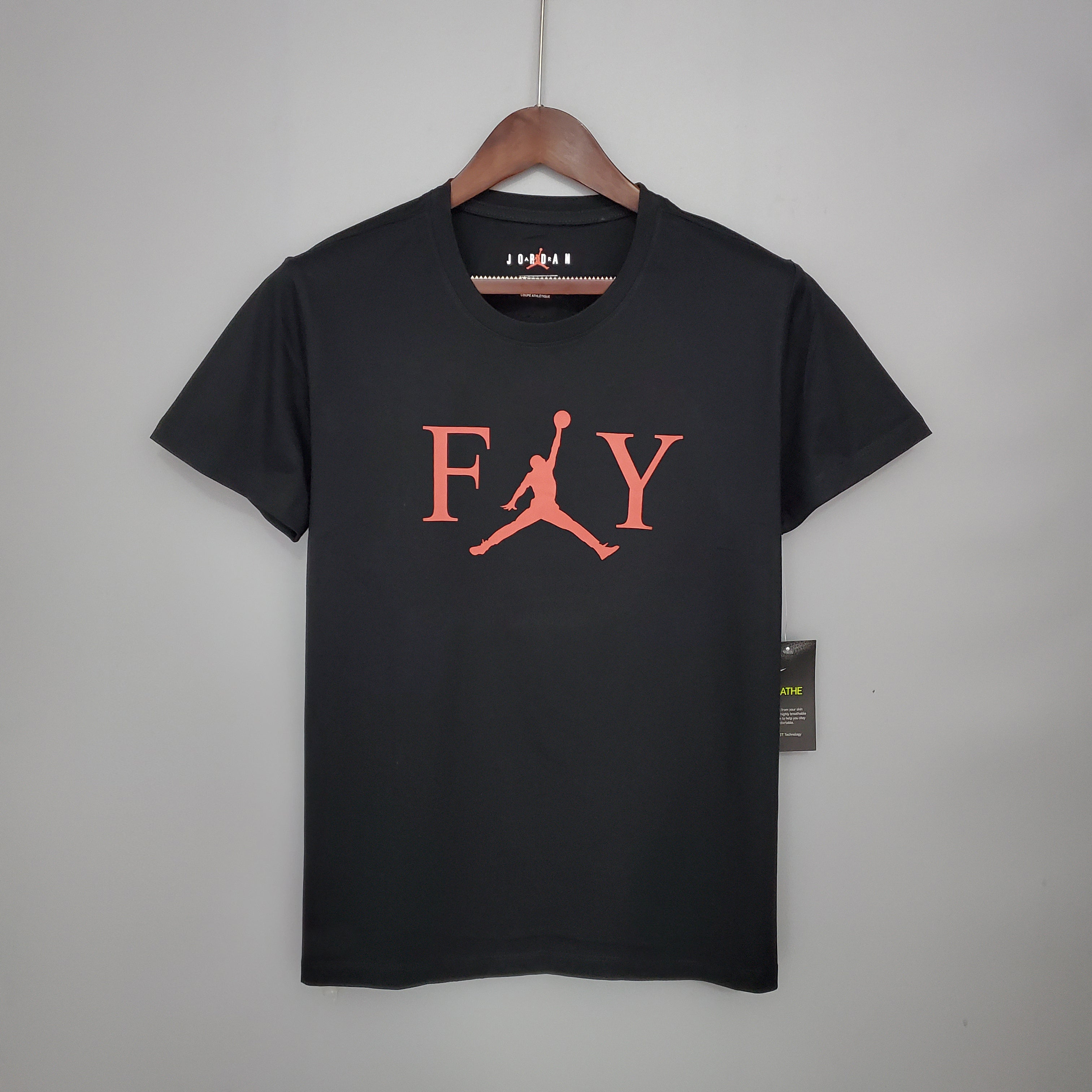 Camiseta Mangas Cortas Jordan Negra