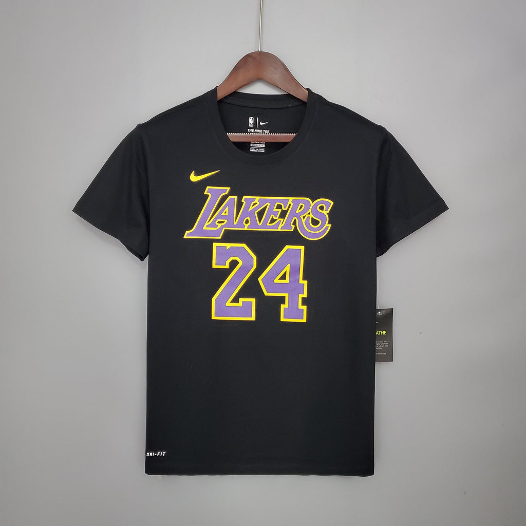 Camiseta Mangas Cortas Kobe Negra