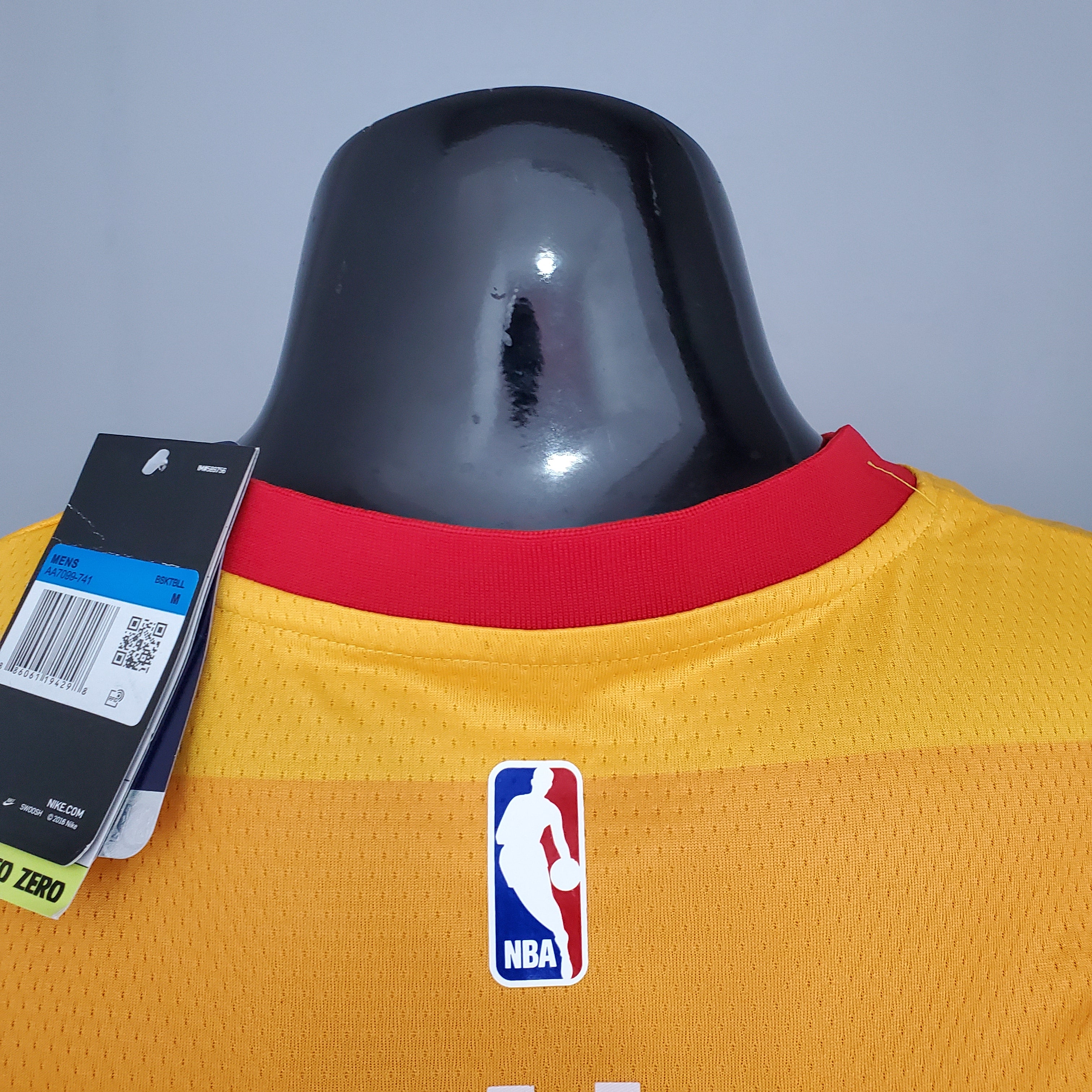 Camiseta Utah Jazz (edicion Rainbow Gradient Orange)